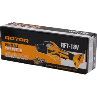 Акумулаторна ножица за PVC тръби ROTOR RFT-18V/ 18V Акумулаторна ножица за PVC тръби ROTOR RFT-18V/ 18V