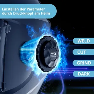 Автоматична заваръчна маска 3 в 1 STAHLWERK BOOSTER AIR / DIN 13 Автоматична заваръчна маска 3 в 1 STAHLWERK BOOSTER AIR / DIN 13