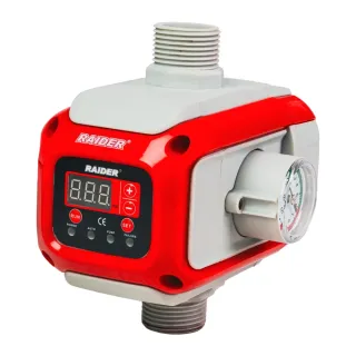Електронен пресостат с регулируем манометър RAIDER RD-EPC08/ 2.2 kW