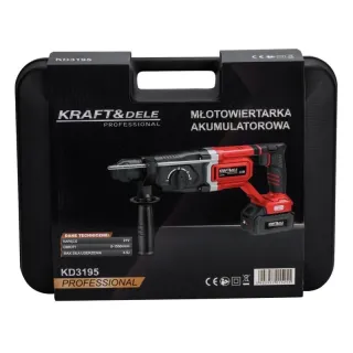 Акумулаторен перфоратор KraftDele KD3195/ 21V/ 2x4Ah