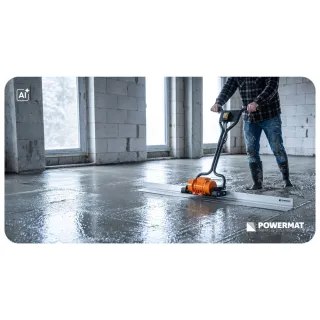 Вибромастар с дъска 1.5 м Powermat PM-ELW-200T/ 200W