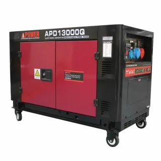 Звукоизолиран дизелов генератор SENCI AiPower APD13000Q/ 11kW