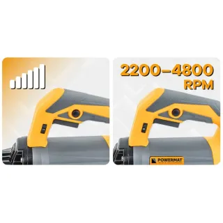Фреза за шлайфане на бетон POWERMAT PM-SDB-2450M/ 2450W