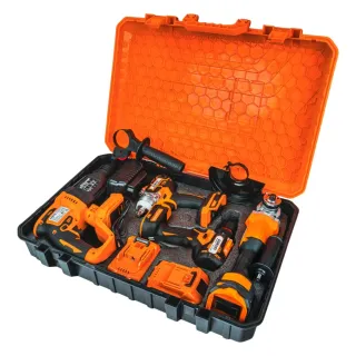 Комплект акумулаторни машини Baukraft BK-4-1/ 18V/ 2x4Ah Комплект акумулаторни машини Baukraft BK-4-1/ 18V/ 2x4Ah
