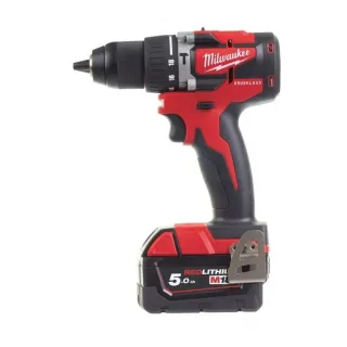 Комплект акумулаторни перфоратор ударен винтоверт и ъглошлайф MIlwaukee M18FPP3Q-502BEU/ 18V/ 2x5Ah
