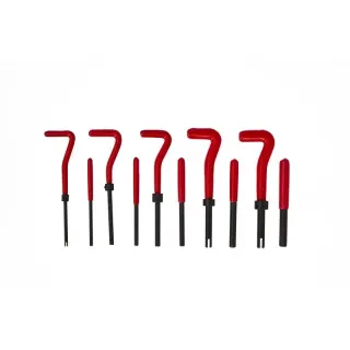 Комплект за възстановяване на резби KraftDele KD10590/ 131 части