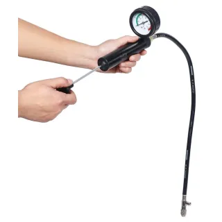 Комплект за тестване на течове от охладителната система на автомобили KraftDele KD12501/ 28 части