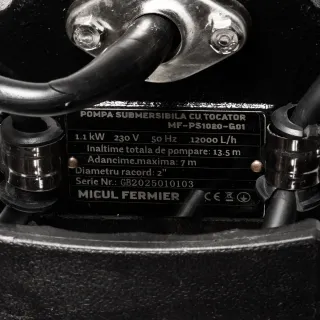 Потопяемата помпа с поплавък MICUL FERMIER MF-PS1020-G01/1100W Потопяемата помпа с поплавък MICUL FERMIER MF-PS1020-G01/1100W