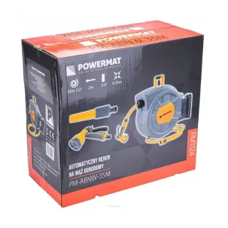 Автоматична макара с маркуч POWERMAT PM-ABNW-35M/ 35м