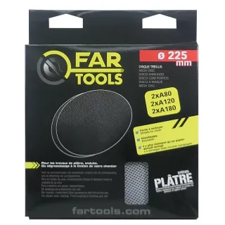 Комплект абразивни мрежести дискове за шлифоване Fartools 115910/ 250 мм/ 6бр.