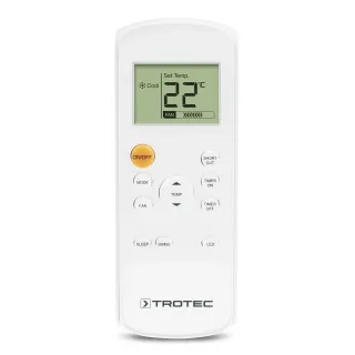 Мобилен климатик, вентилатор и обезвлажнител TROTEC PAC 3500 SH/ с дистанционно/ 1600W/ 3500W