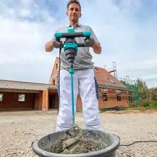 Бъркалка едношпинделна Collomix MIXBRO 130 Hexafix / 1300W