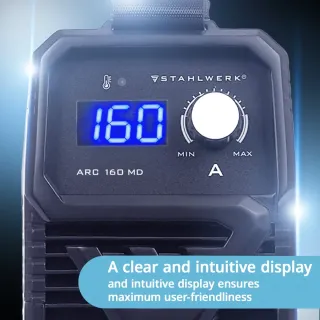 Заваръчен апарат STAHLWERK ARC 160 MD/ 160A Заваръчен апарат STAHLWERK ARC 160 MD/ 160A