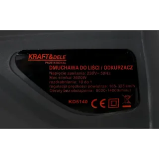 Духалка за листа 2 в 1 KraftDele KD5140/ 3.6kW