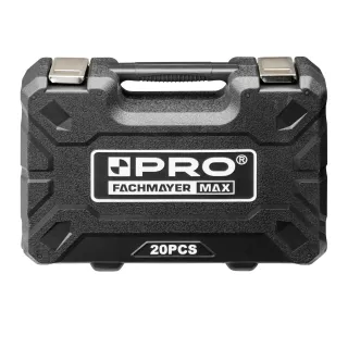 Комплект тресчотка с вложки PRO PRO-WK402/ 20 части