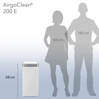 Дизайнерски пречиствател на въздух TROTEC AirgoClean® 200 E/ 38W Дизайнерски пречиствател на въздух TROTEC AirgoClean® 200 E/ 38W