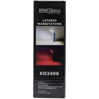 Работна LED лампа KraftDele KD3496/ 2.5Ah Работна LED лампа KraftDele KD3496/ 2.5Ah