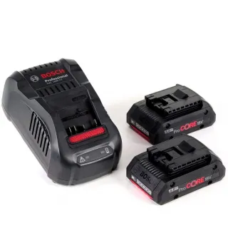 Стартов комплект Bosch 2x ProCORE18V 4.0Ah + GAL 1880 CV