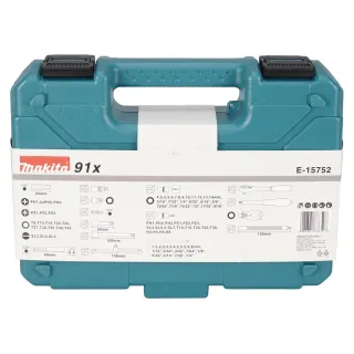 Гедоре комплект Makita E-15752/ 91 части