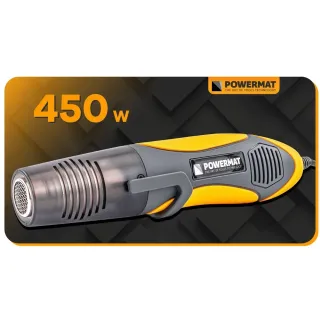 Мини пистолет за горещ въздух Powermat PM-MOP-450T/ 450W