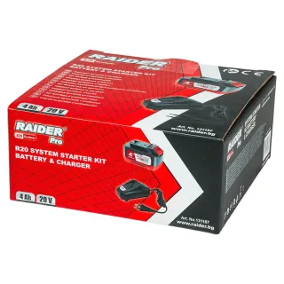 Комплект батерия и зарядно Raider 131167/ 21.5V/ 4Ah Комплект батерия и зарядно Raider 131167/ 21.5V/ 4Ah