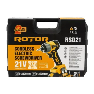 Акумулаторен гайковерт ROTOR RIW21/ 21V/ 2x3Ah Акумулаторен гайковерт ROTOR RIW21/ 21V/ 2x3Ah