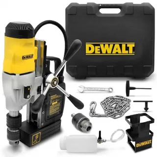 Бормашина с магнитна стойка DeWALT DWE1622K, 1200 W, 3.8 kN