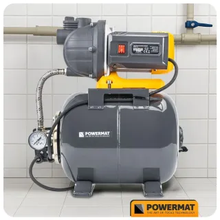Хидрофорна помпа с резервоар POWERMAT PM-HD-19J/ 400W Хидрофорна помпа с резервоар POWERMAT PM-HD-19J/ 400W