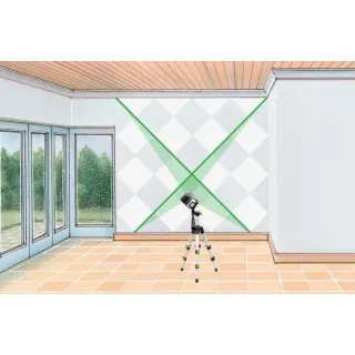 Линеен лазерен нивелир Laserliner SmartCross-Laser GX Work Set/ 40 м