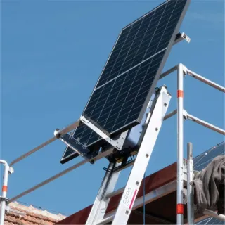 Акумулаторен асансьор за строителни материали GEDA BatteryLadderLift/ 24 V/10 Ah Акумулаторен асансьор за строителни материали GEDA BatteryLadderLift/ 24 V/10 Ah