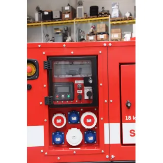 Авариен дизелов генератор ELMAG SEDSS 20WDE-IT/TN/ 400V/ 19kVA/ 80л