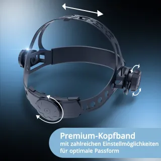 Автоматична заваръчна маска STAHLWERK ROOKIE/ DIN 3-11