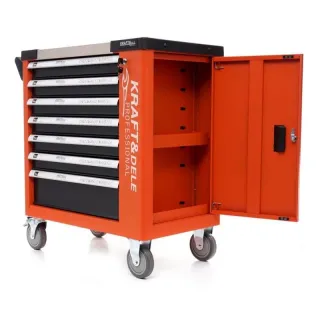 Количка с инструменти KraftDele KD1067/ 258 бр.