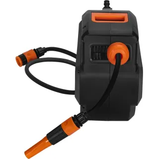 Автоматична стенна макара с маркуч KraftDele KD2150/ 10 м + 1 м Автоматична стенна макара с маркуч KraftDele KD2150/ 10 м + 1 м