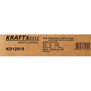 Хидравличен повдигач за мотоциклети KraftDele KD12688/ 500 кг Хидравличен повдигач за мотоциклети KraftDele KD12688/ 500 кг