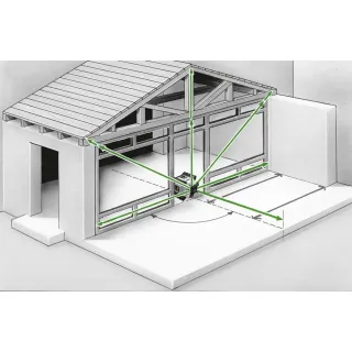 Ротационен лазерен нивелир Laserliner Quadrum Compact G 210S Set 165cm