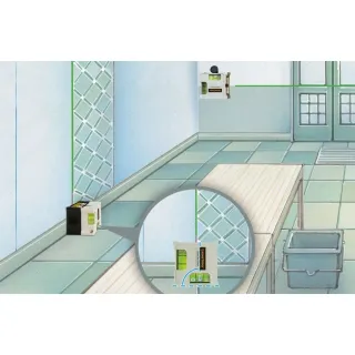 Линеен лазерен нивелир Laserliner LaserCube Green/ 10 м