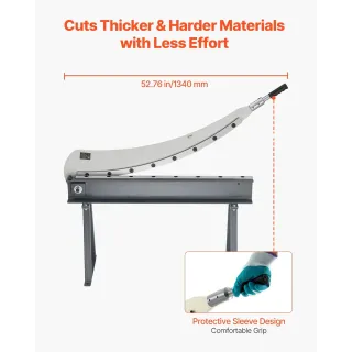 Гилотина за ламарина VEVOR HS-1000/ 1000 мм