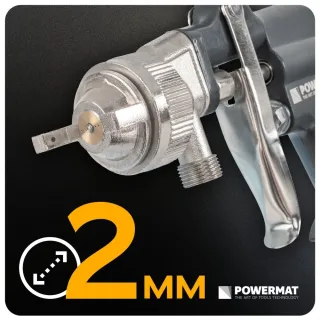 Пневматичен агрегат за боядисване Powermat PM-PAM-10T/ 10 л Пневматичен агрегат за боядисване Powermat PM-PAM-10T/ 10 л