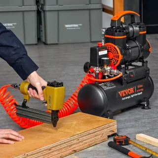 Компресор за въздух VEVOR WSK9L900W220V338SV2/ 900W/ 8л