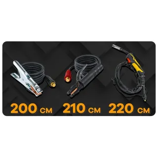 Инверторен заваръчен апарат POWERMAT PM-IMGTS-210L/ 210A Инверторен заваръчен апарат POWERMAT PM-IMGTS-210L/ 210A