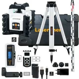 Ротационен лазерен нивелир Laserliner Quadrum Compact 410 S Set 165 cm