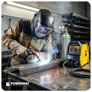 Инверторен заваръчен апарат MIG/MAG Powermat PM-PAS-215L/ 215A Инверторен заваръчен апарат MIG/MAG Powermat PM-PAS-215L/ 215A