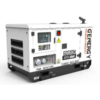Авариен дизелов генератор Genergy GDS10M/ 10kVA/ 66 л
