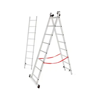 Алуминиева многофункционална стълба AWTools AW23080/ 3х8 Алуминиева многофункционална стълба AWTools AW23080/ 3х8