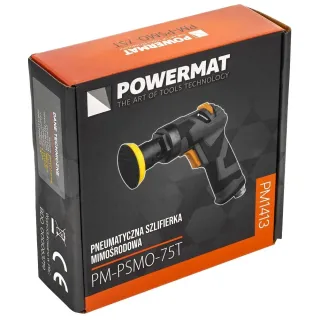 Пневматична шлайфмашина Powermat PM-PSMO-75T + 2 бр. падове
