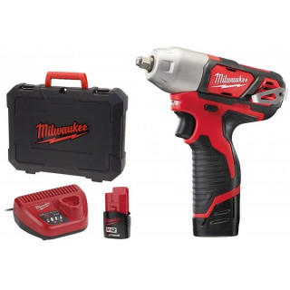 Акумулаторен ударен гайковерт Milwaukee M12BIW38-202C