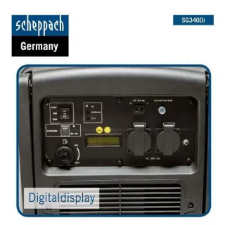 Инверторен генератор Scheppach SG3400i, 3.4 kW