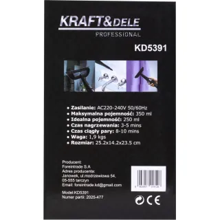 Електрическа парочистачка KraftDele KD5391/ 1100 W Електрическа парочистачка KraftDele KD5391/ 1100 W