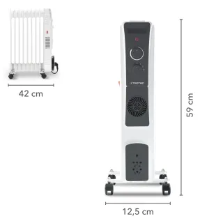 Маслен радиатор TROTEC TRH 22 E/ с термостат / 2.0kW Маслен радиатор TROTEC TRH 22 E/ с термостат / 2.0kW